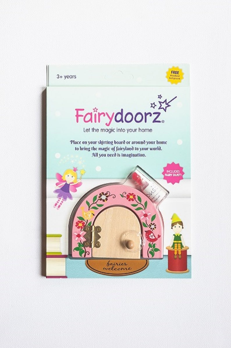 Personalied Flower Fairy Door - Etsy