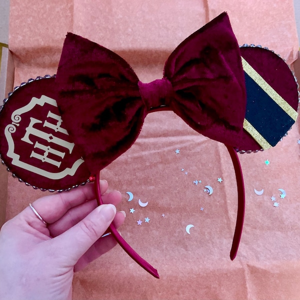 The Hollywood Tower - Handmade Tower of Terror inspired Mouse Ears Headband