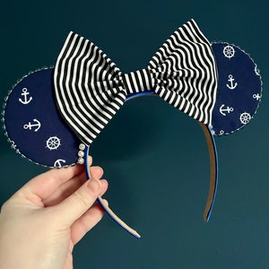 The Sailing Club - Handmade Mouse Ears Headband