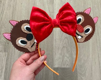 The Chipmunks - Handmade Mouse Ears Headband