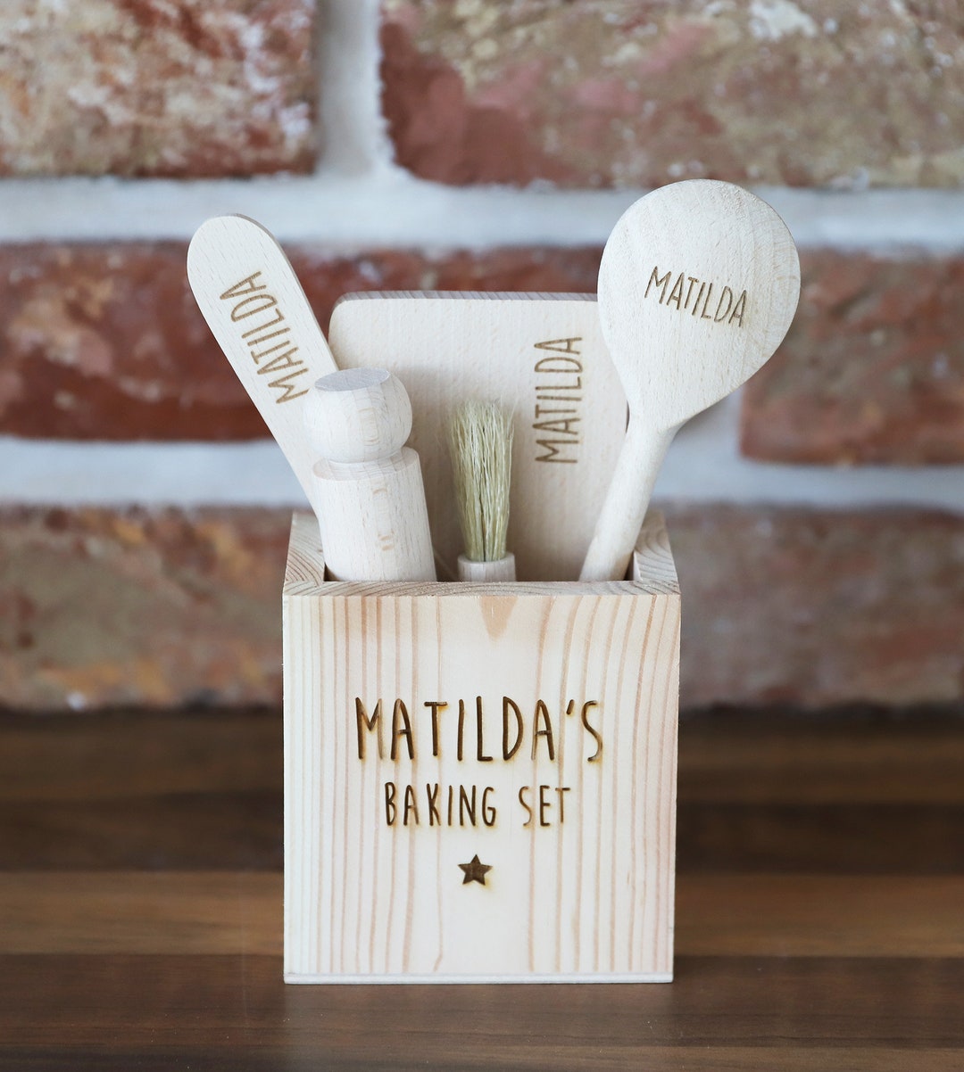 Personalised Childrens Baking Setpersonalised Baking Setpersonalised