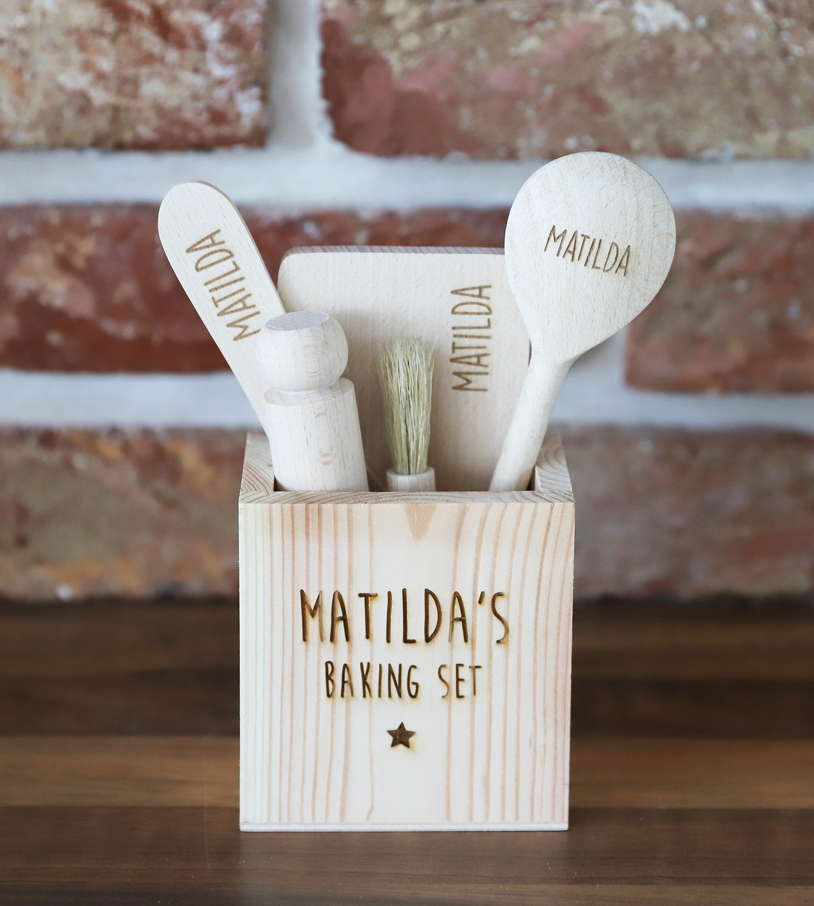 Personalised Childrens Baking Set