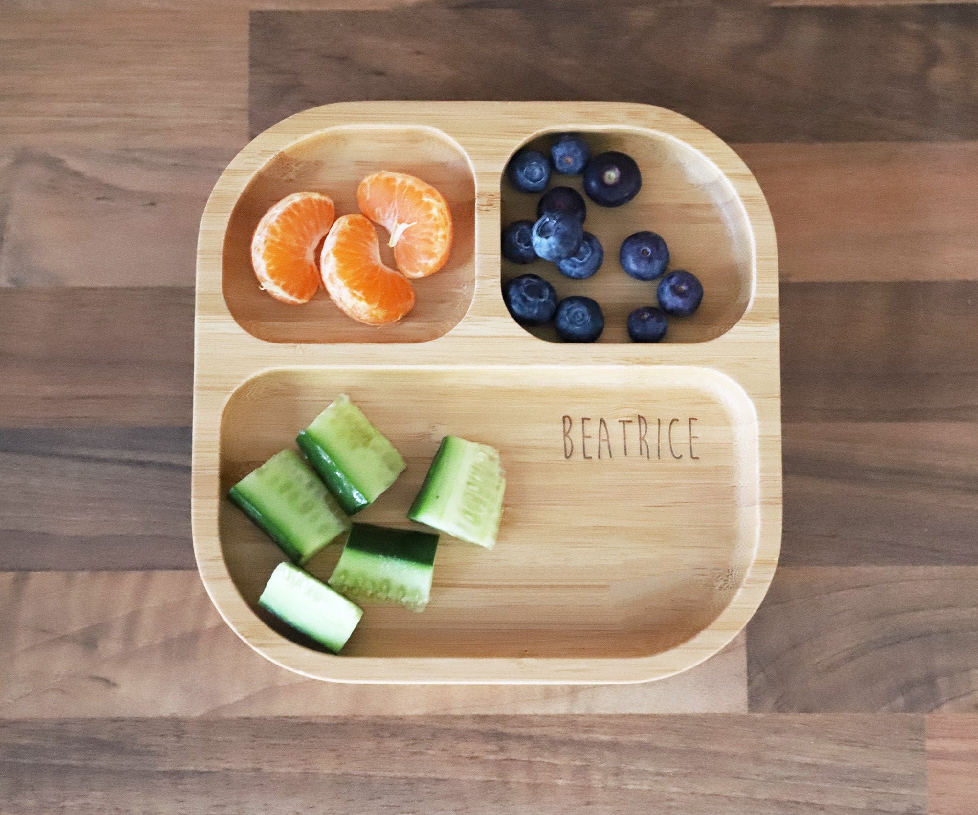 Personalised Bamboo Plate Personalised Children's Plate Etsy Österreich