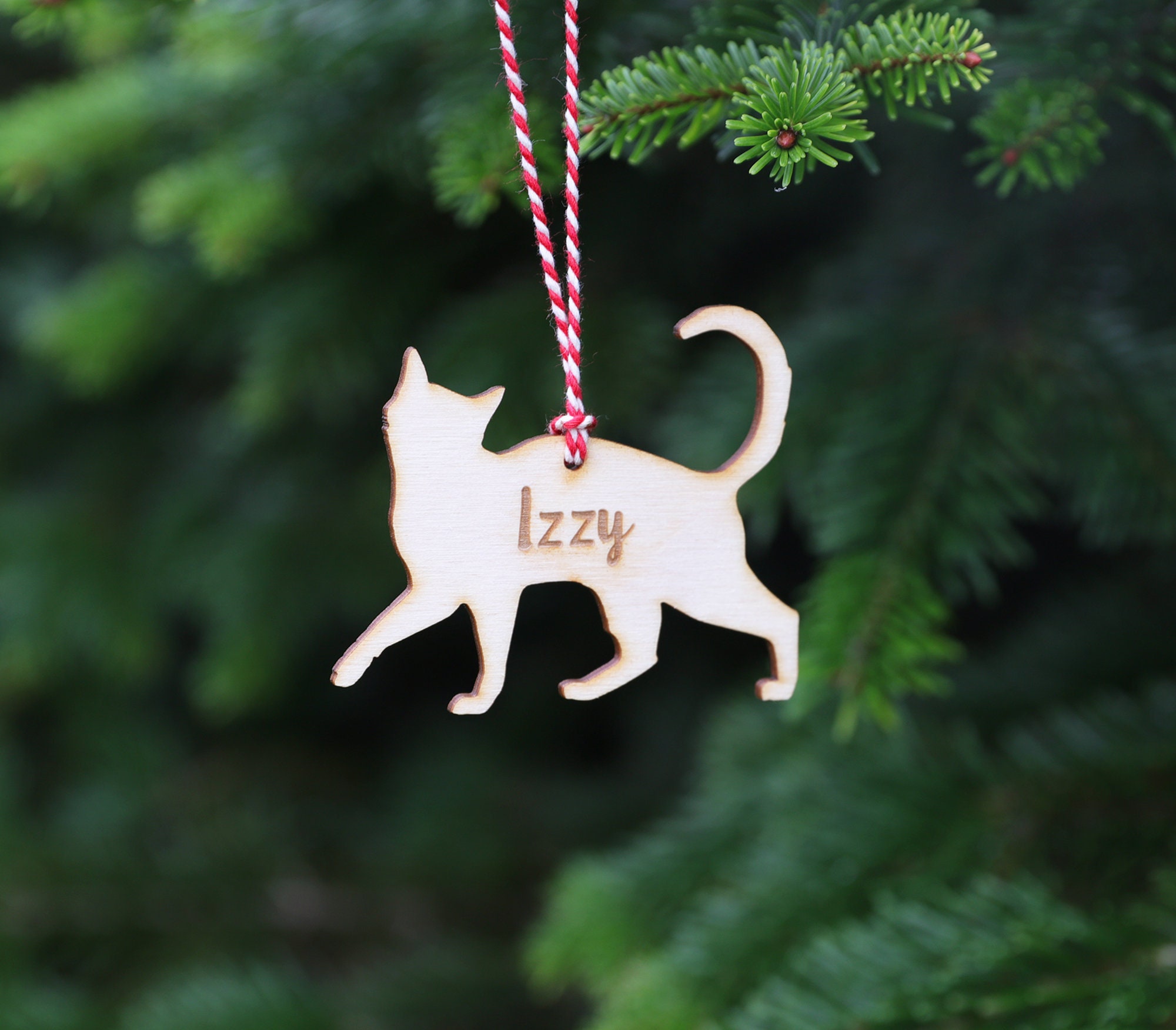 Personalised Cat Decoration Cat Decoration Cat Christmas - Etsy UK