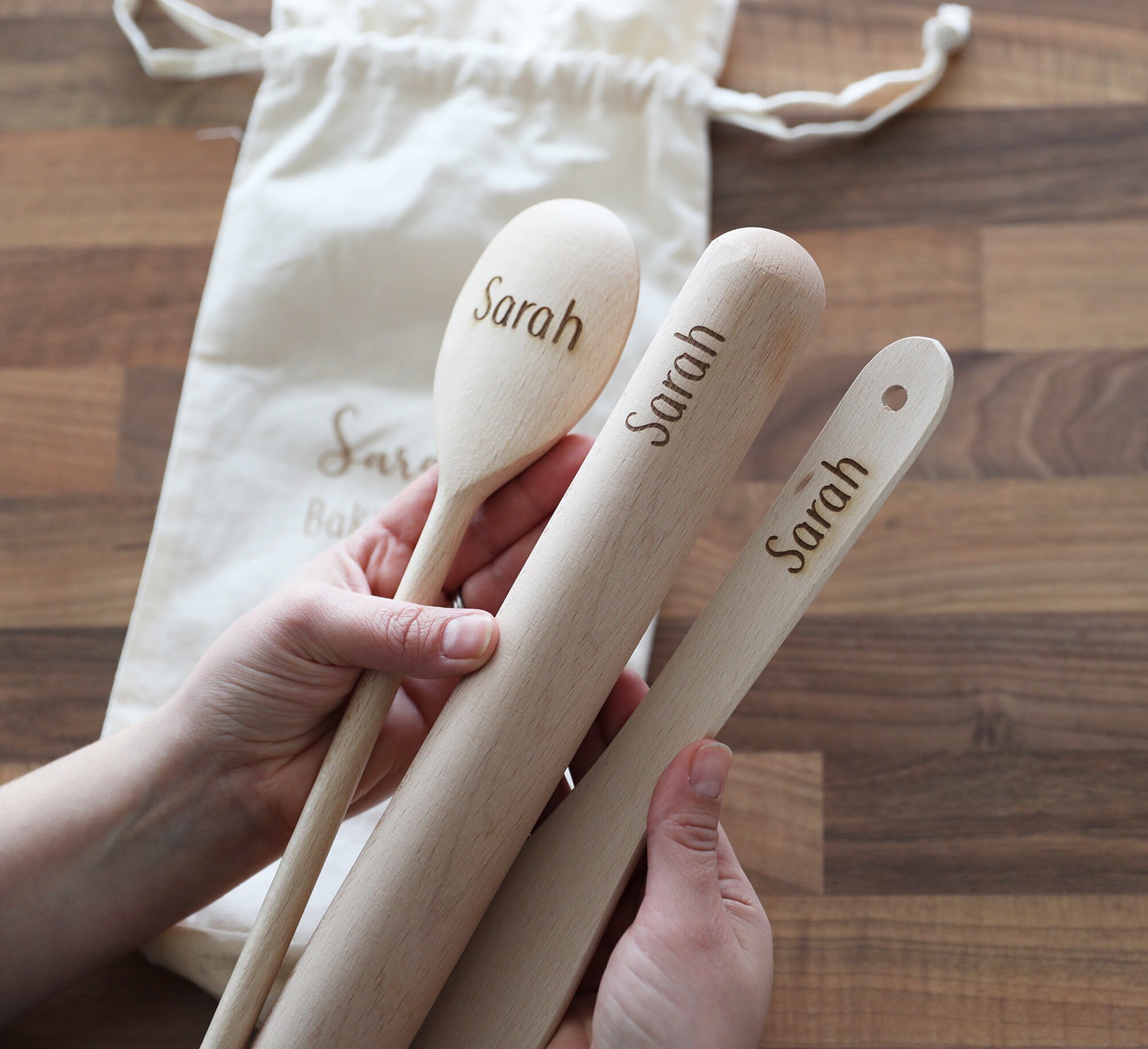 Personalised Baking Set Adults Baking Set Personalised Etsy