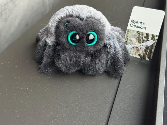 Callum the medium hand made Jumping Spider