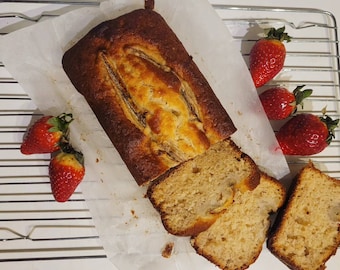 Banana Cake, Banana Cake Loaf, Banana Loaf, Homemade Cake, Afternoon Tea