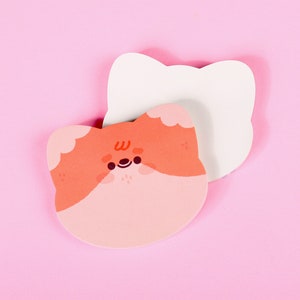 Fox Sticky Memo Pads - 50 Sheets