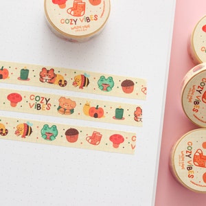 Washi Tape "Cozy Vibes" by Ilariapops, 10m x 15mm