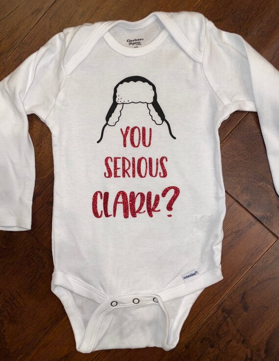 you serious clark onesie