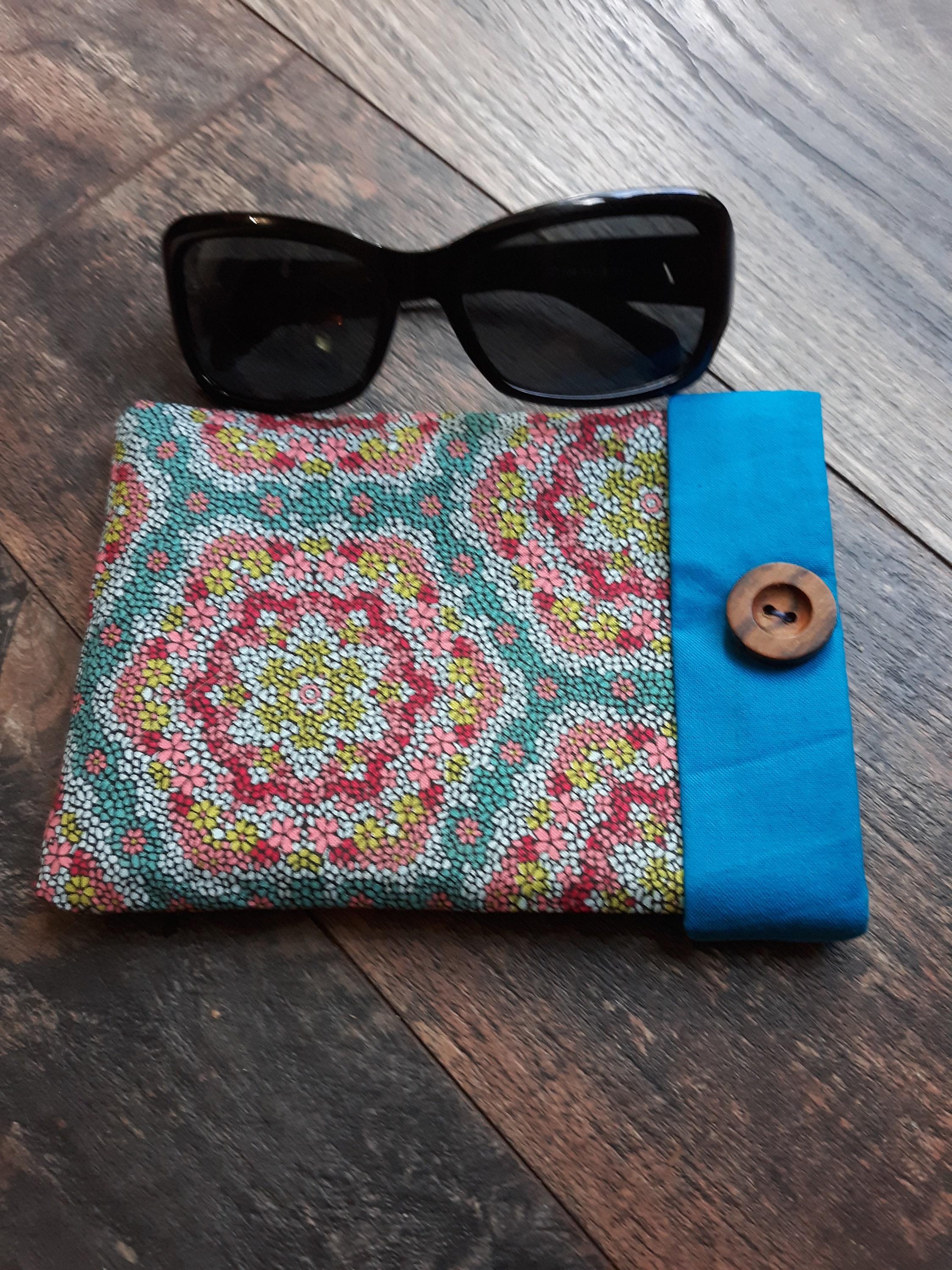 Boho Snap Glasses Case Soft Sided Glasses Case Boho Fabric Etsy UK