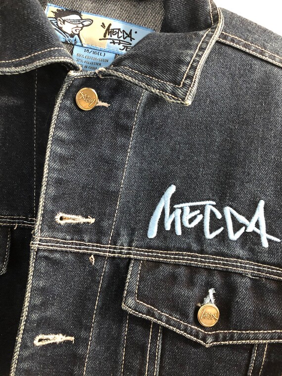 Vintage 90s Mecca Jean Jacket - Etsy 