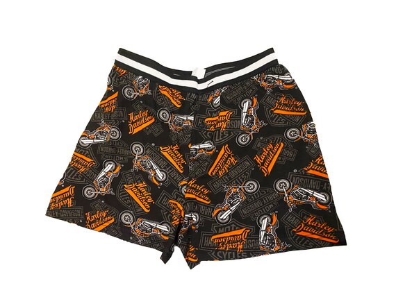 Vintage Harley Davidson Kids Boxer Short Size 12-14 Youth