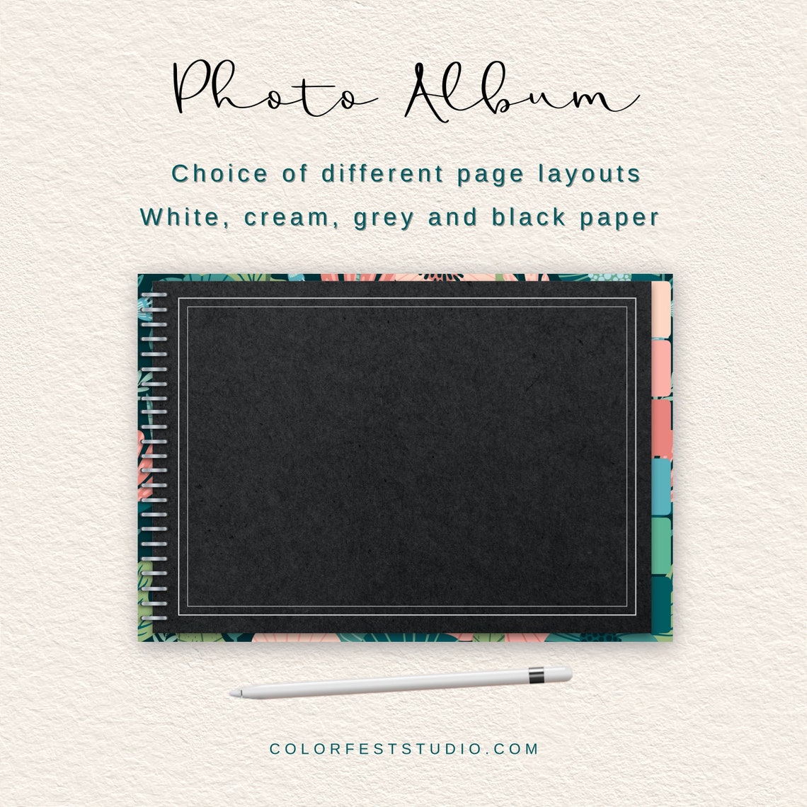 Digital Photo Album. Suitable for Goodnotes Notability Etsy