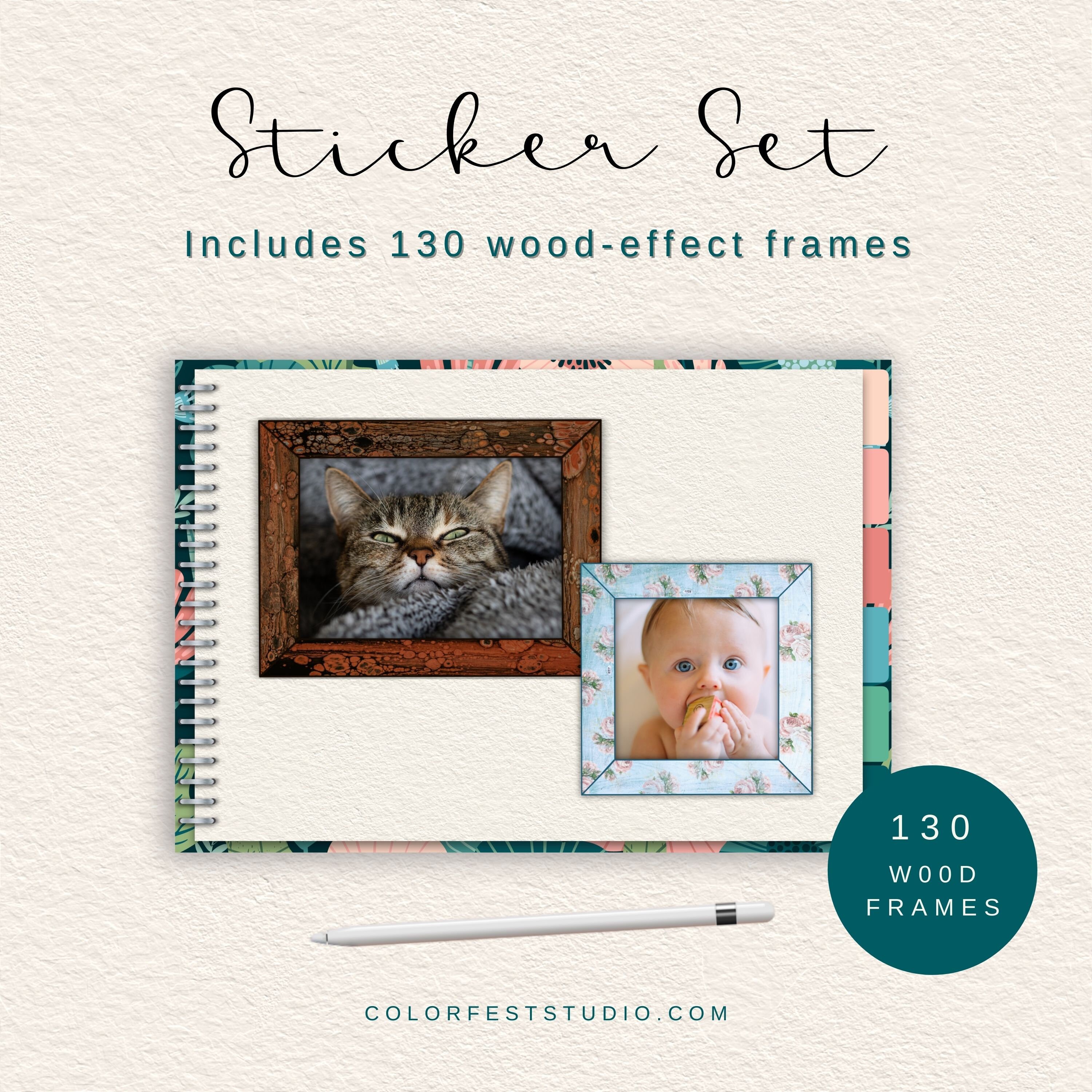 Digital Photo Album. Suitable for Goodnotes Notability Etsy