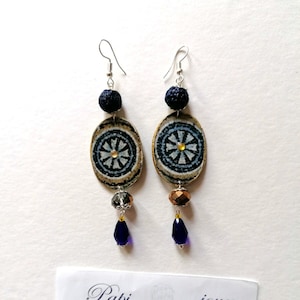 Collezione Byzantium - Orecchini cielo stellato I