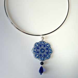 Collier Iznik Blue