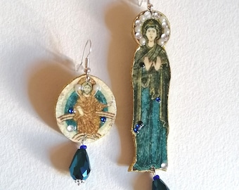Byzantium collection &quot;Basilica&quot; earrings