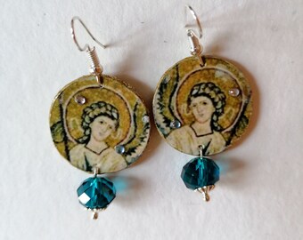 Byzantium collection - Angel earrings III