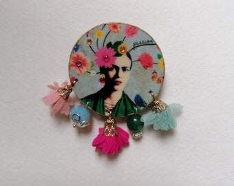 Frida boutique capsule collection - "Frida flower" brooch