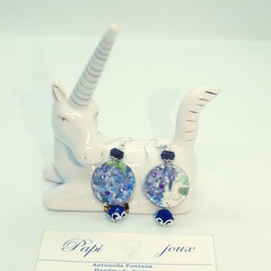 Collezione Floralia- Orecchini "Le ortensie del Grumello"