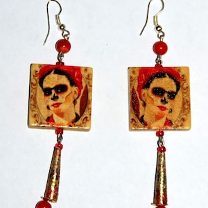 Frida Boutique capsule collection - Frida skulls earrings