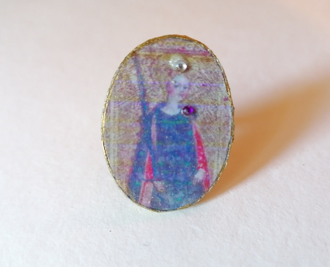 Buy Tarots Page of Swords Ring Online in India