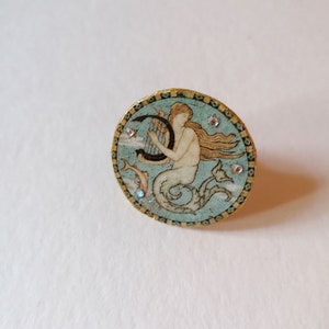 Byzantium collection - Mermaid maxi ring