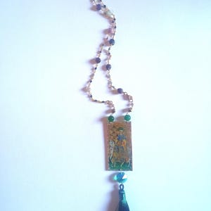 Le Tarot - Collier Le Chevalier aux Baguettes