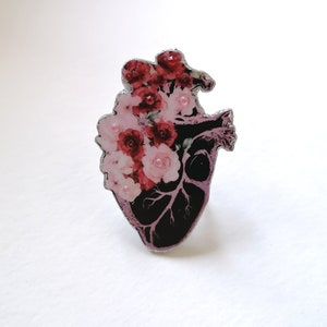 Anello cuore anatomico 2