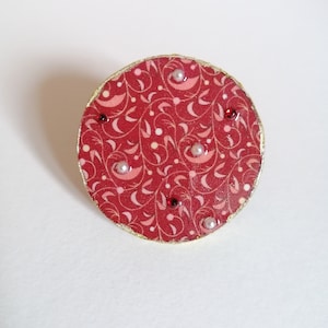 Anello Ramage rosso