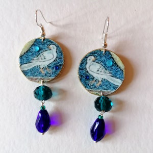 Byzantium collection - Dove earrings II