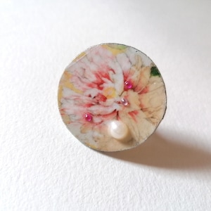 Anello "Peonie cinesi"