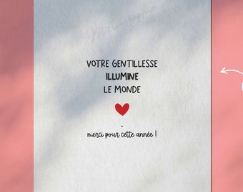 Carte Fin D Annee Scolaire Etsy