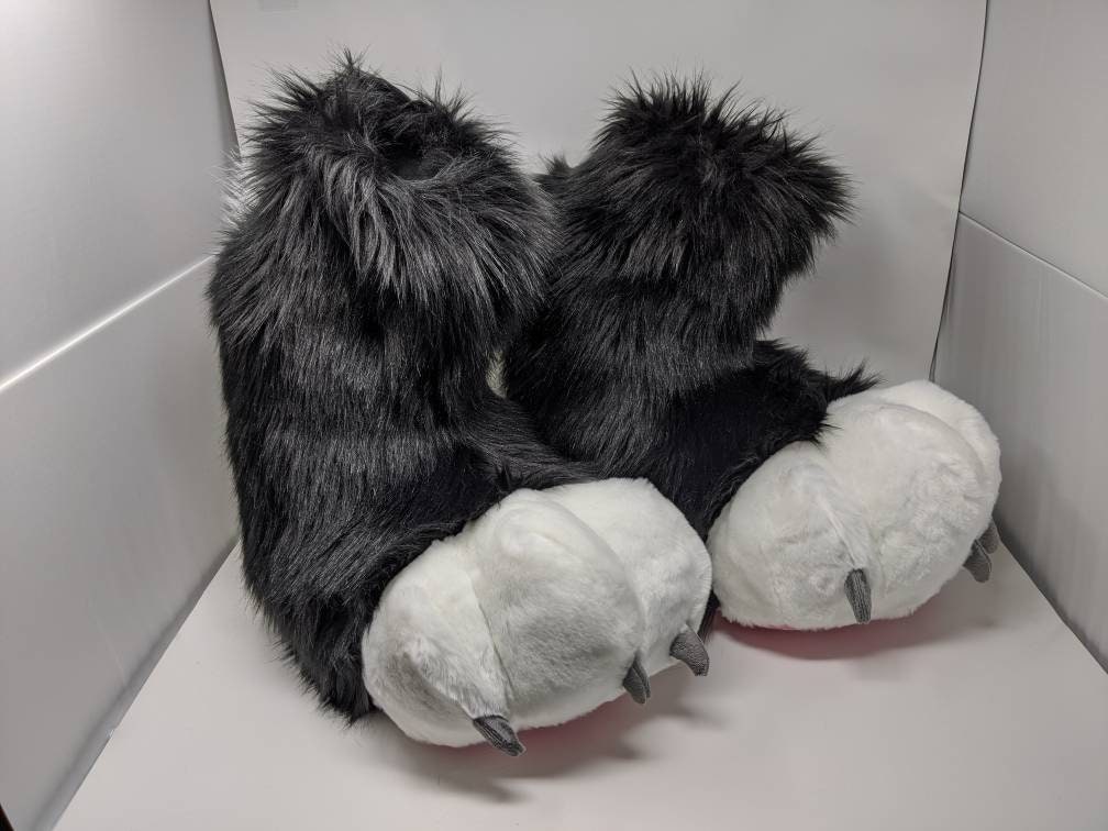 Custom Digitigrade Fursuit Feet Paws Costume Slippers Etsy
