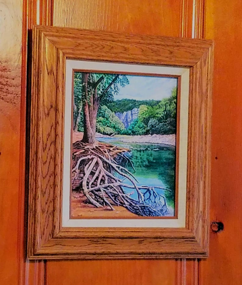This 8 x 10 print looks beautiful when framed.