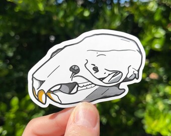 Rat Skull Sticker | Bones Vinyl Decal