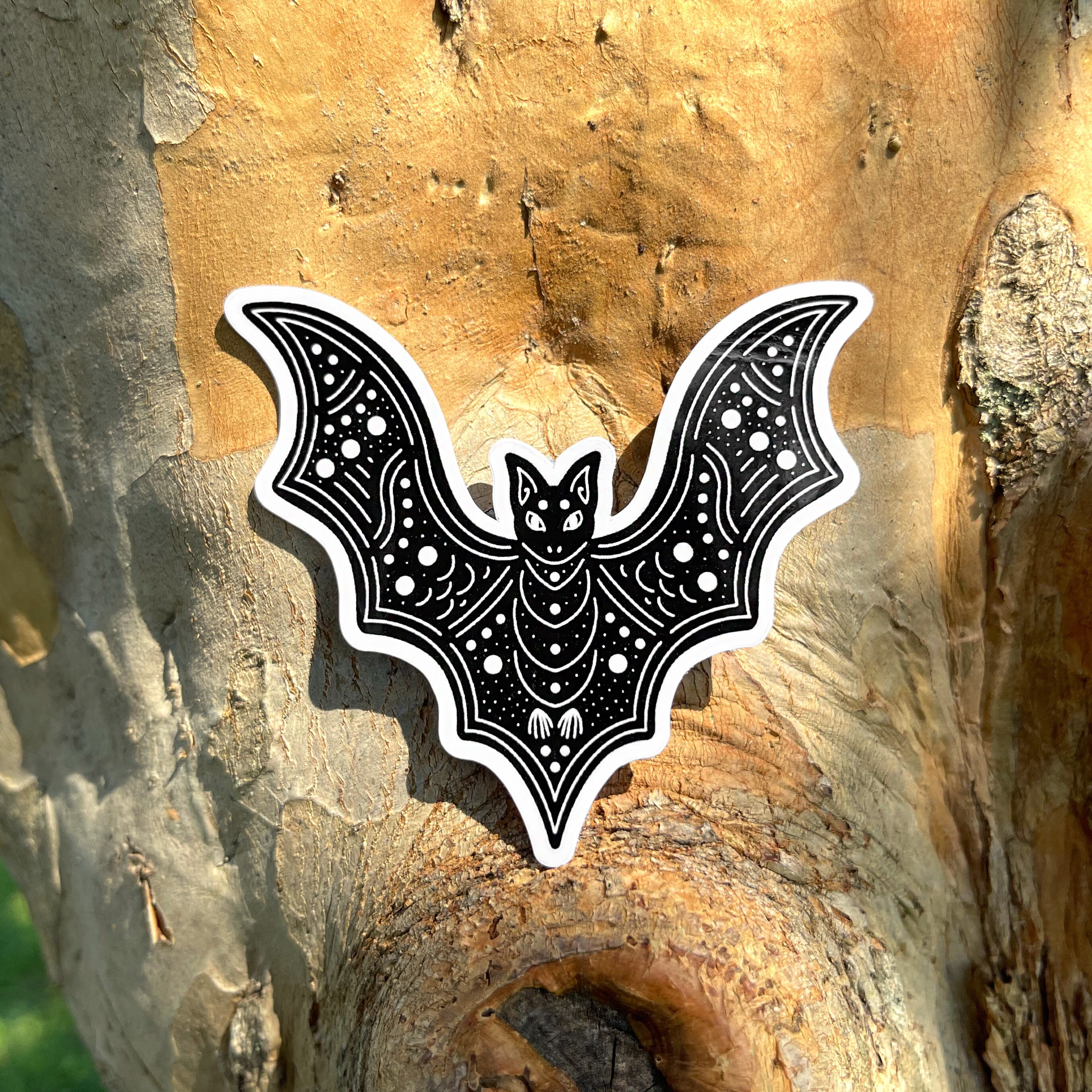 Decorative Bat (sticker) - Etsy
