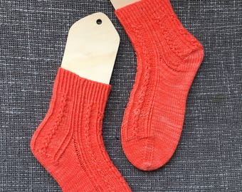 Pattern ~ Granny's Socks in French