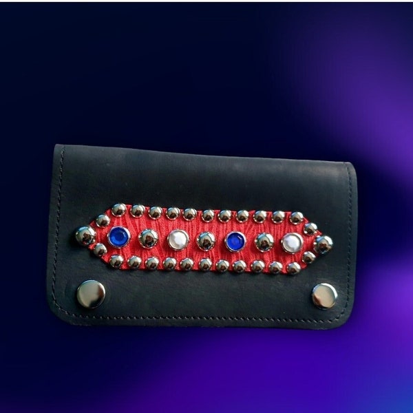 Rockabilly Studded BikerWallet