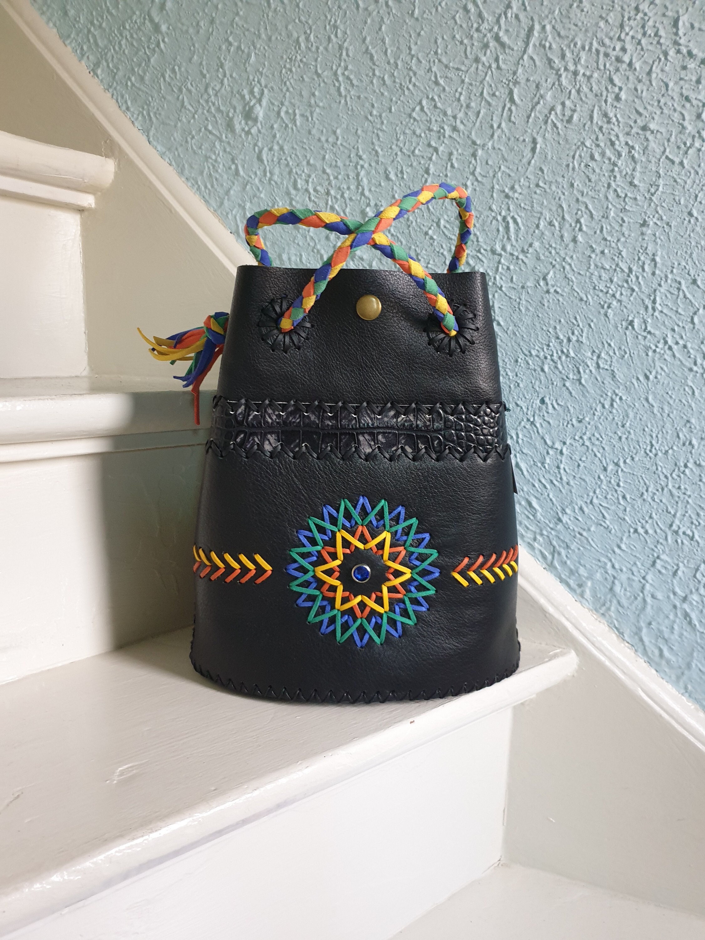 Vintage Chimayo Bag - Etsy