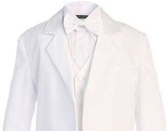 Boys White Tuxedo