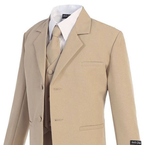 Boys Khaki Suit (Classic)