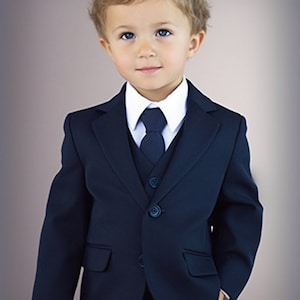 Boys Navy Suit (Classic Slim)