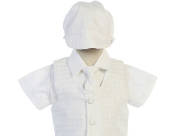 Aiden - Baby Boys Baptism & Christening Outfit main image 1