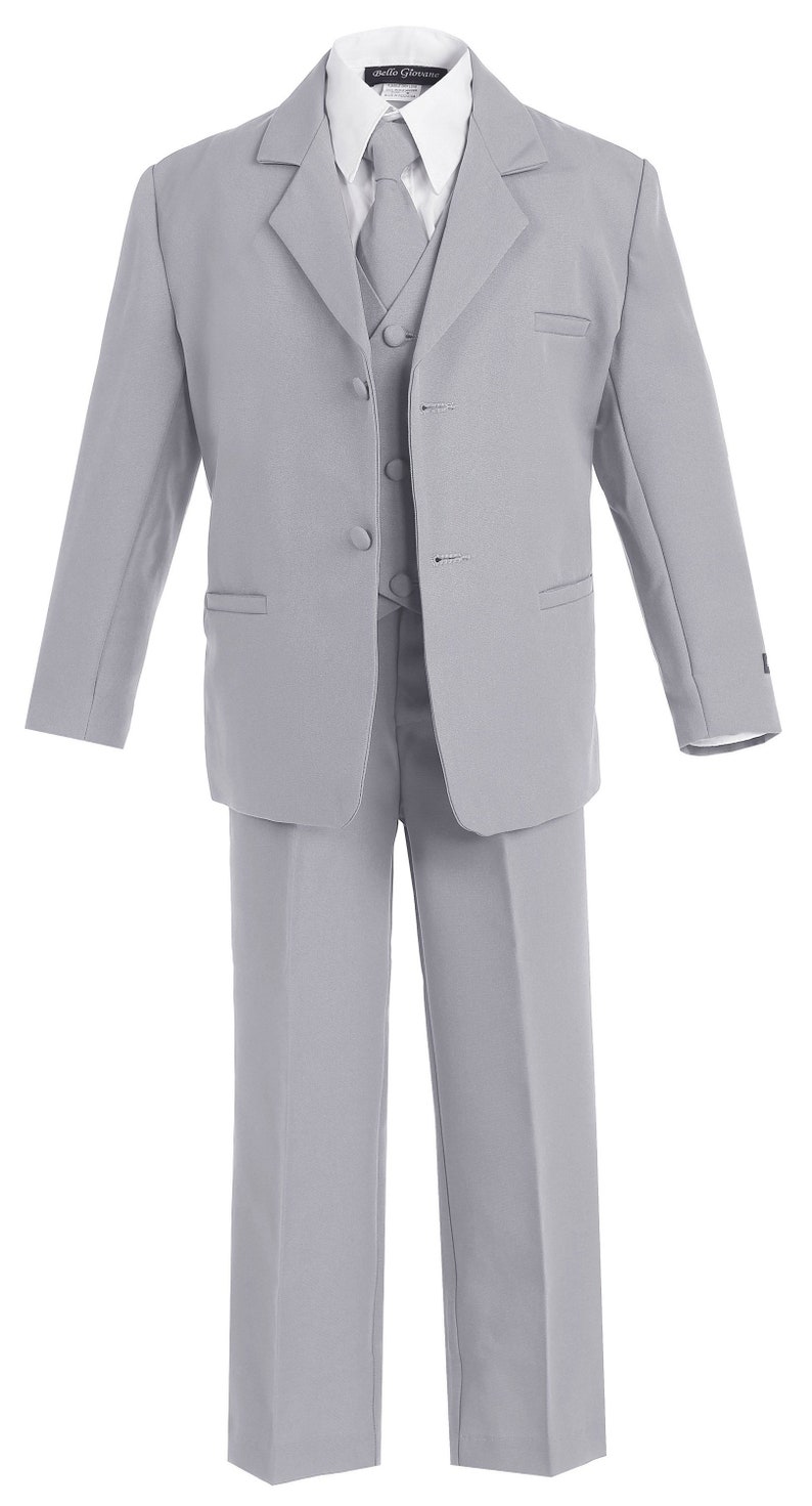 Boys Infants & Toddlers Light Grey Suit for Ring Bearers Etsy