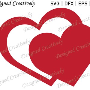 Valentine Heart SVG, Valentine Double Heart SVG, Valentine SVG, Double Heart svg, Hearts svg, Valentine Hearts svg, Hearts for Valentine svg