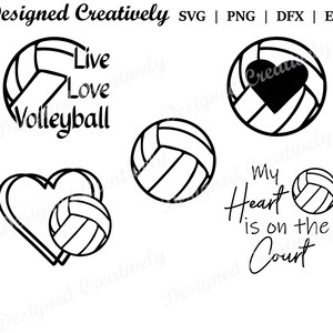 Volleyball SVG, Volleyball Bundle SVG, Live Love Volleyball SVG, Volleyball Game svg, Volleyball Player svg, Volleyball Mom svg, Volleyball