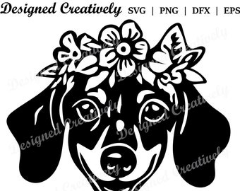 Dachshund SVG, Dachshund Silhouette SVG, Cute Dachshund SVG, Pet svg, Dachshund Lover svg, Weiner Dog svg, Dachshund Clipart, Weiner Dog