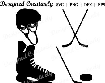 Hockey SVG Bundle, Sport Bundle SVG, Skates SVG, Hockey Sticks svg, Hockey Helmet svg, Winter Sports svg, Ice Skating svg, Hockey svg, Sport